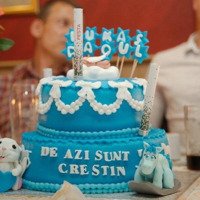 Lukas Taufe in Traunreut